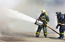 Photo: PFAS compounds have been discovered in fire-fighting foams.